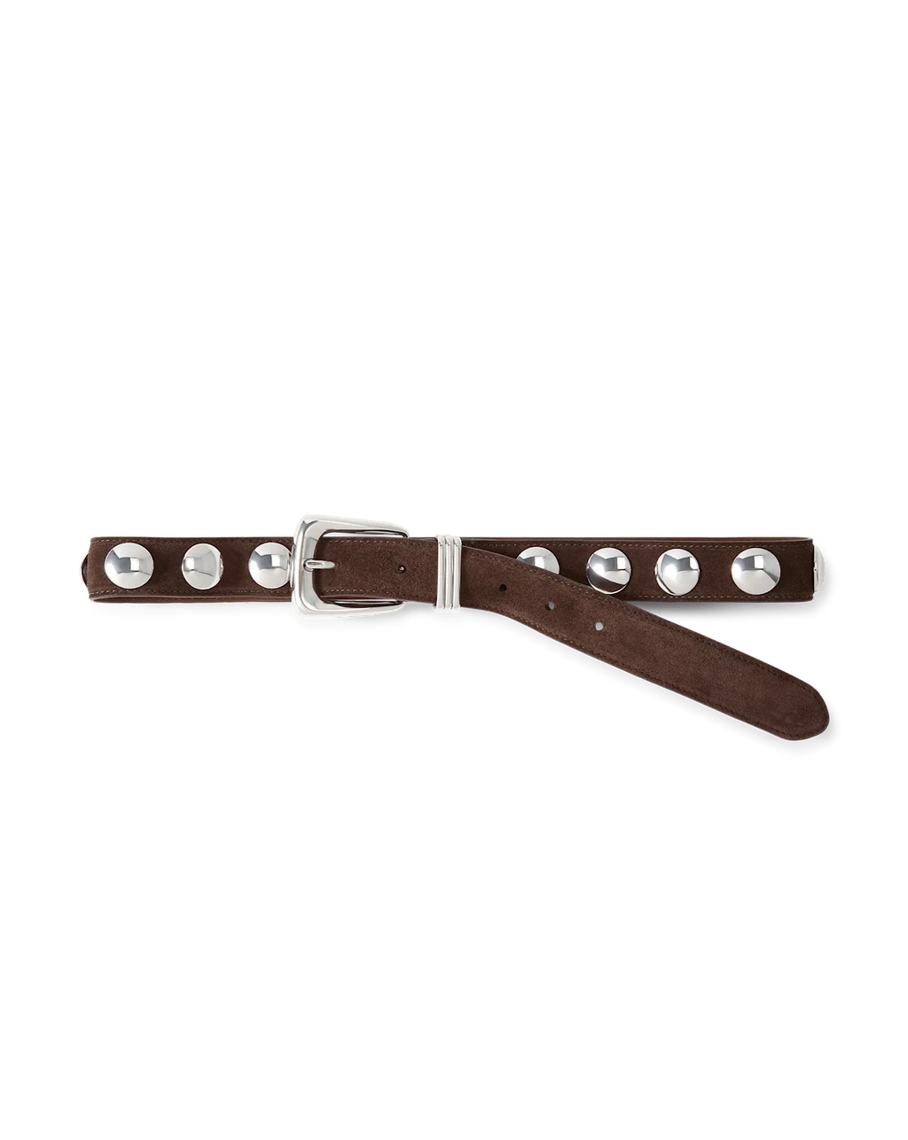 Arch Suede Studded Belt