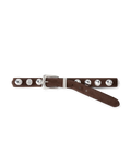 Arch Suede Studded Belt