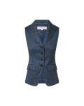 Benny Pinstripe Vest