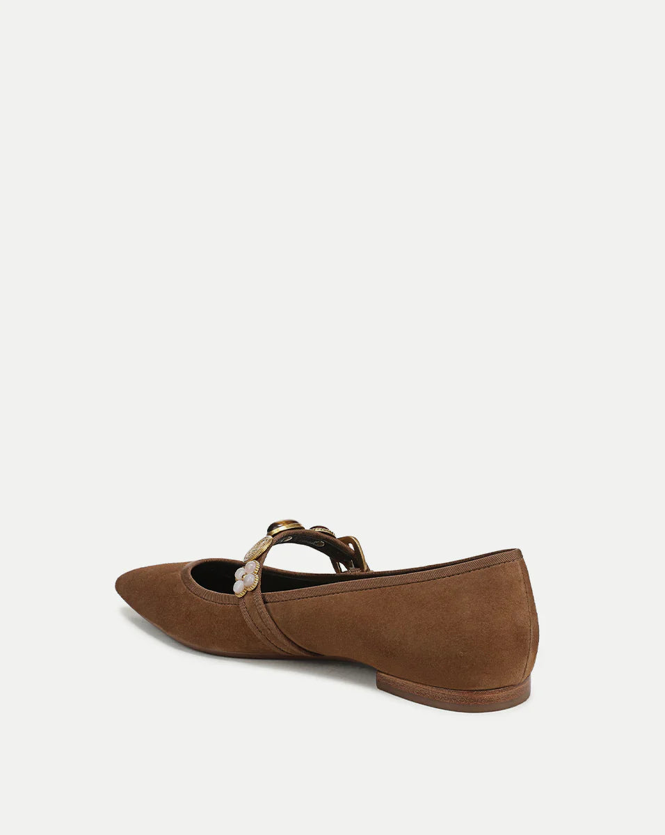 Selene Embellished Flat