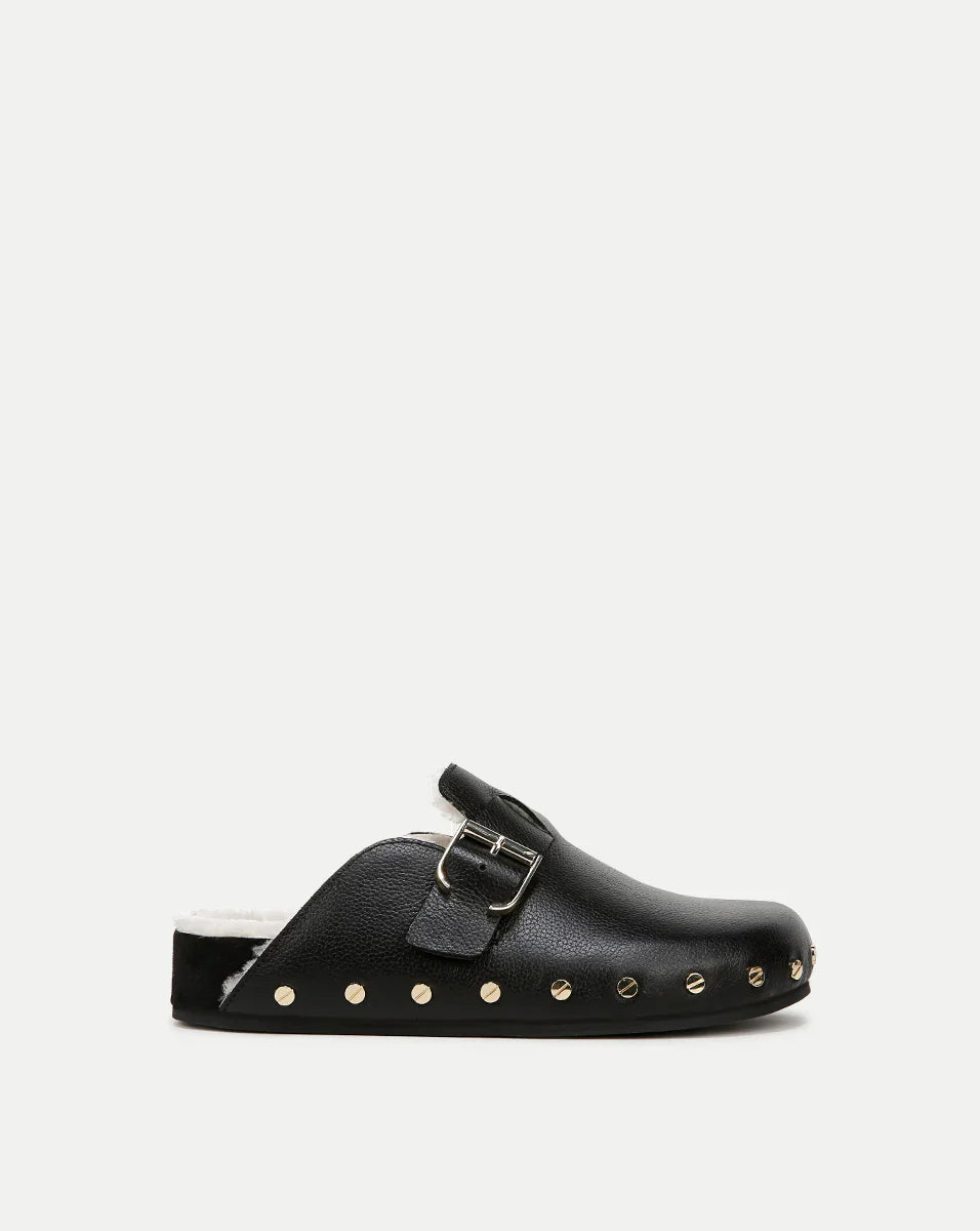 Fern Shearling Clog