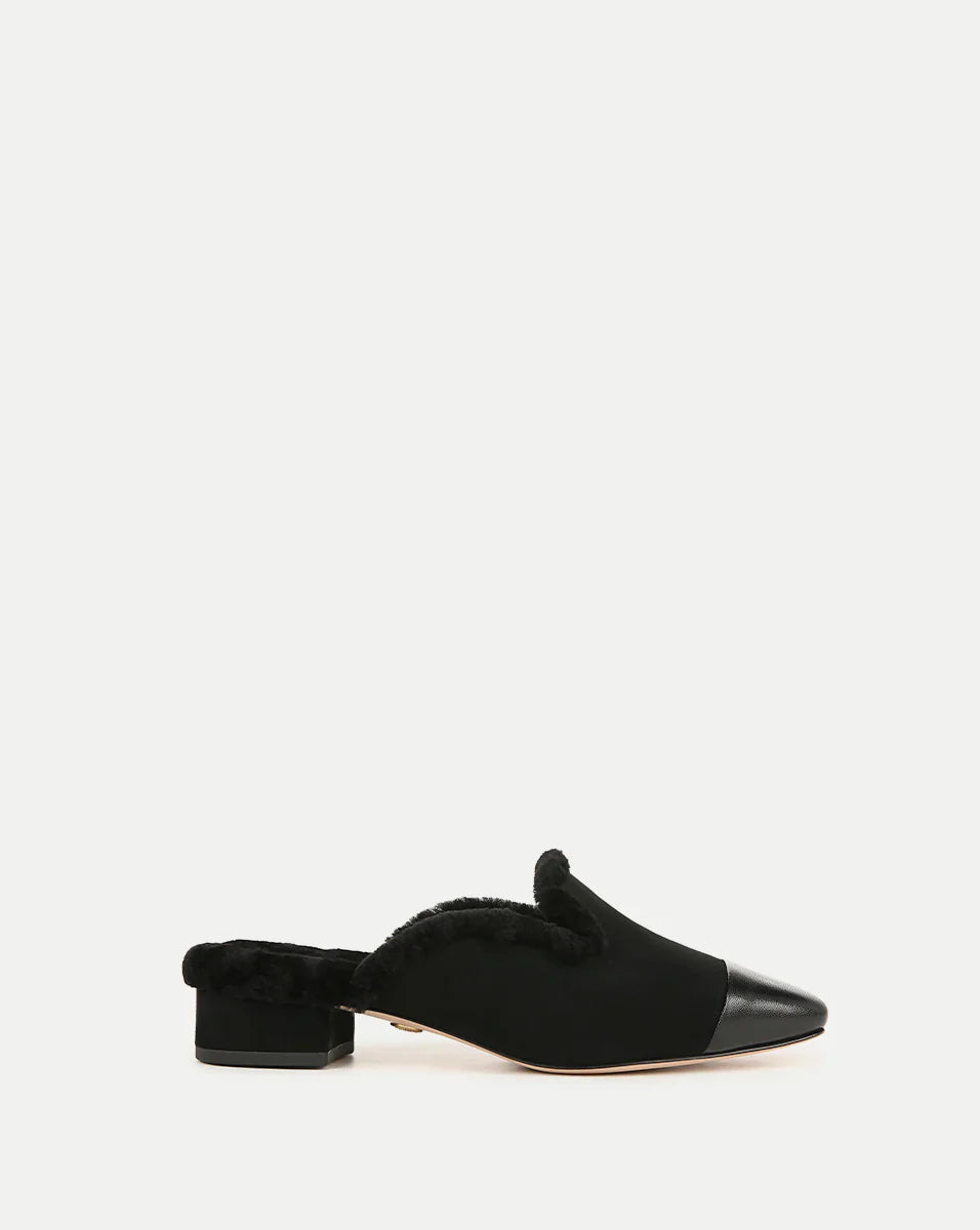 Cecile Shearling Mule