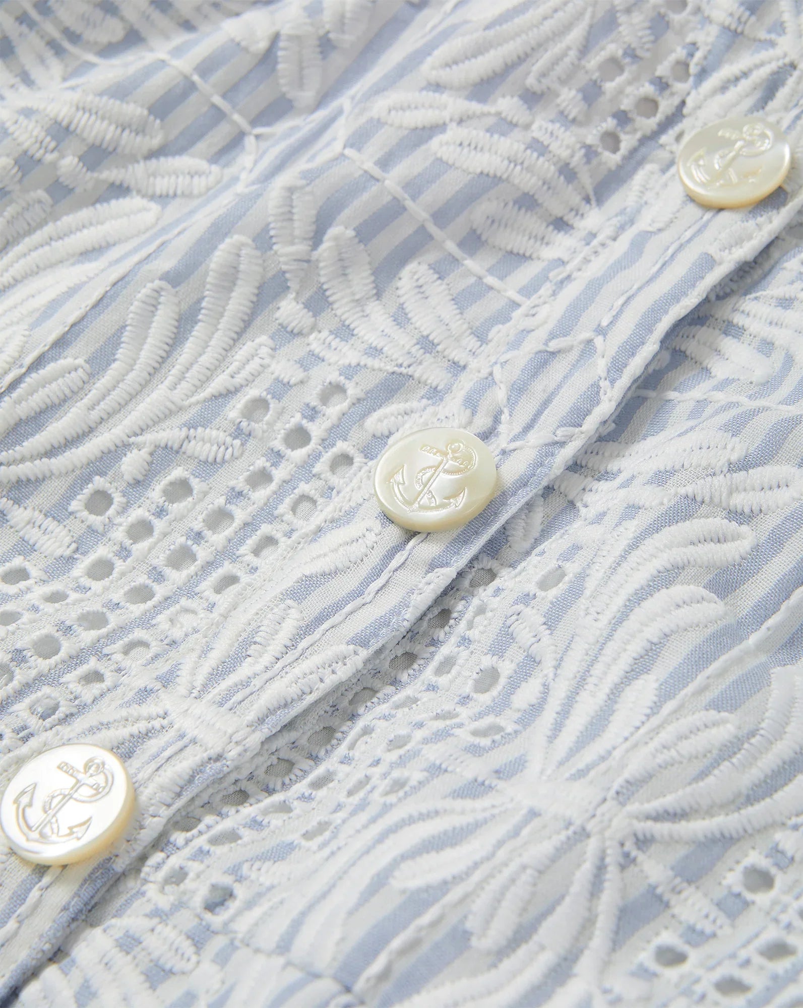 Bobbie Eyelet Mini Dress