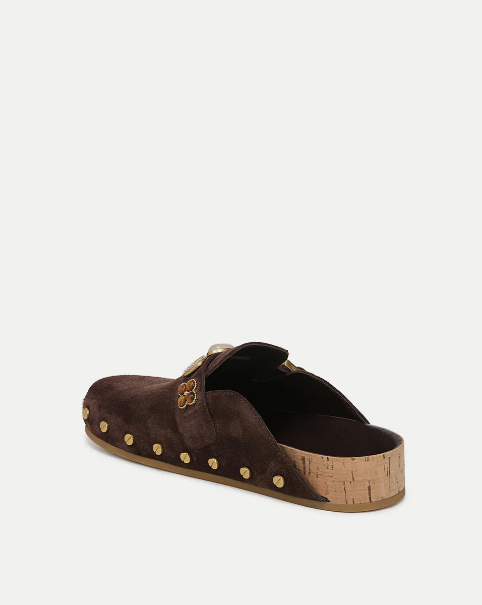 Fern Embellished Clog