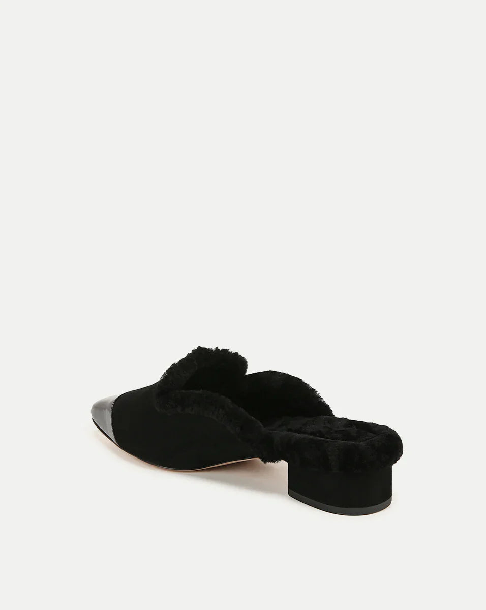 Cecile Shearling Mule