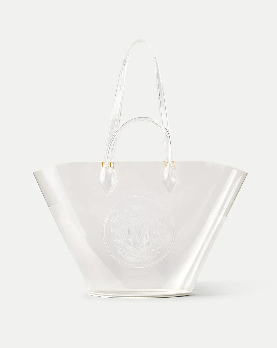 Large Crest Market Tote