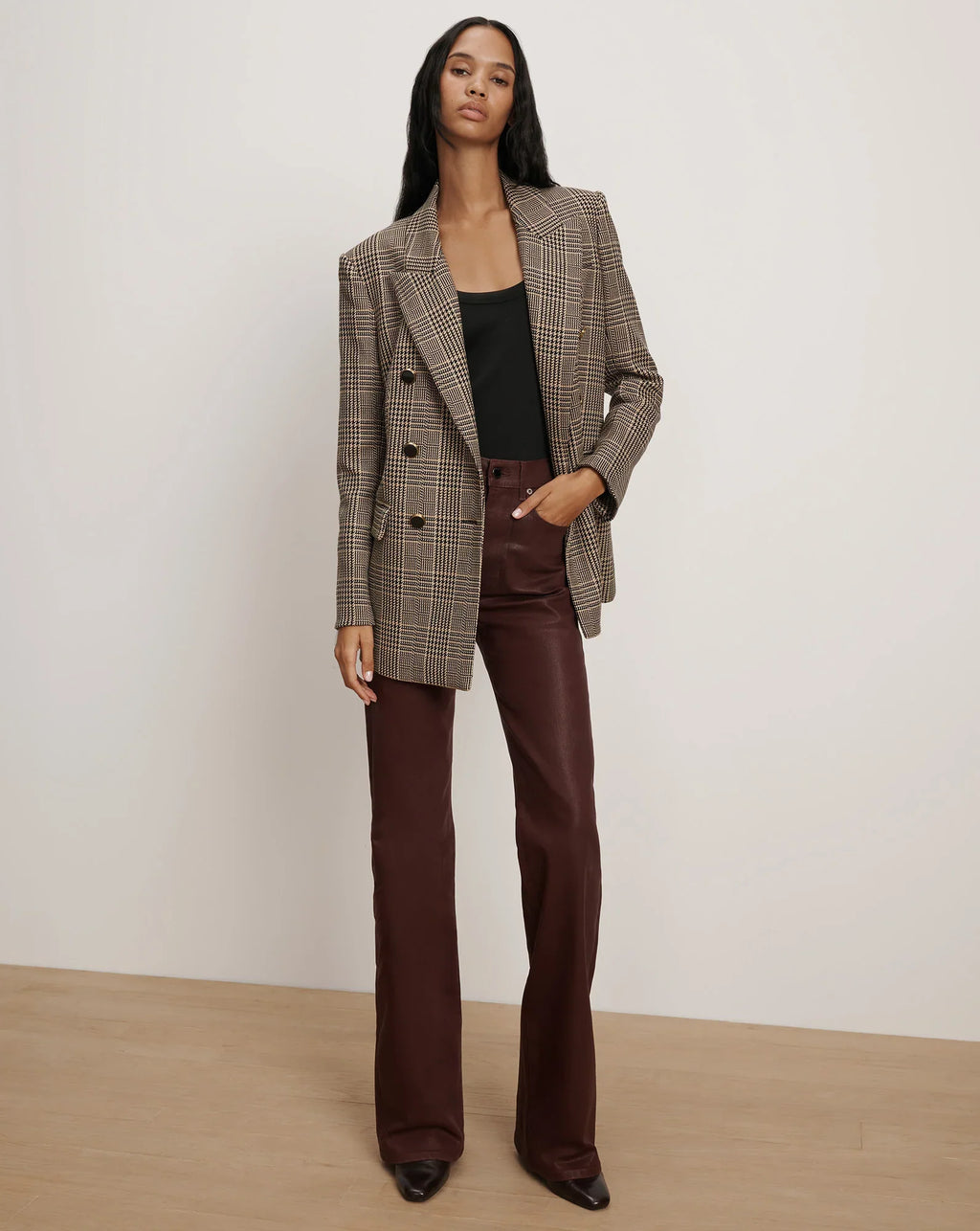 Rhys Houndstooth Dickey Jacket