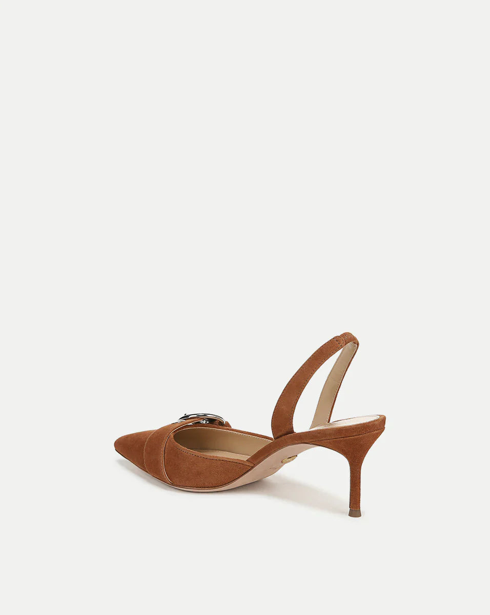 Roxy Suede Slingback Pump