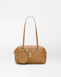Caramel Leather Small Astor Satchel