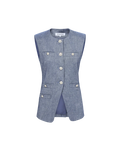 Tamara Linen Vest
