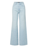 Taylor Embroidered Wide-Leg Jean