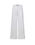 Taylor Cuffed Cropped Wide-Leg Jean