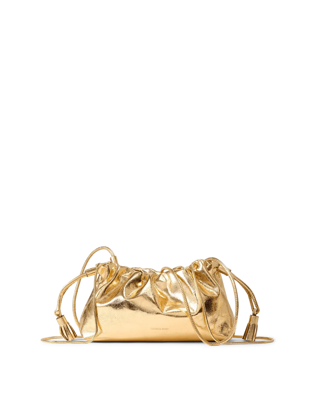 Small Metallic Veronica Beard Stash Bag