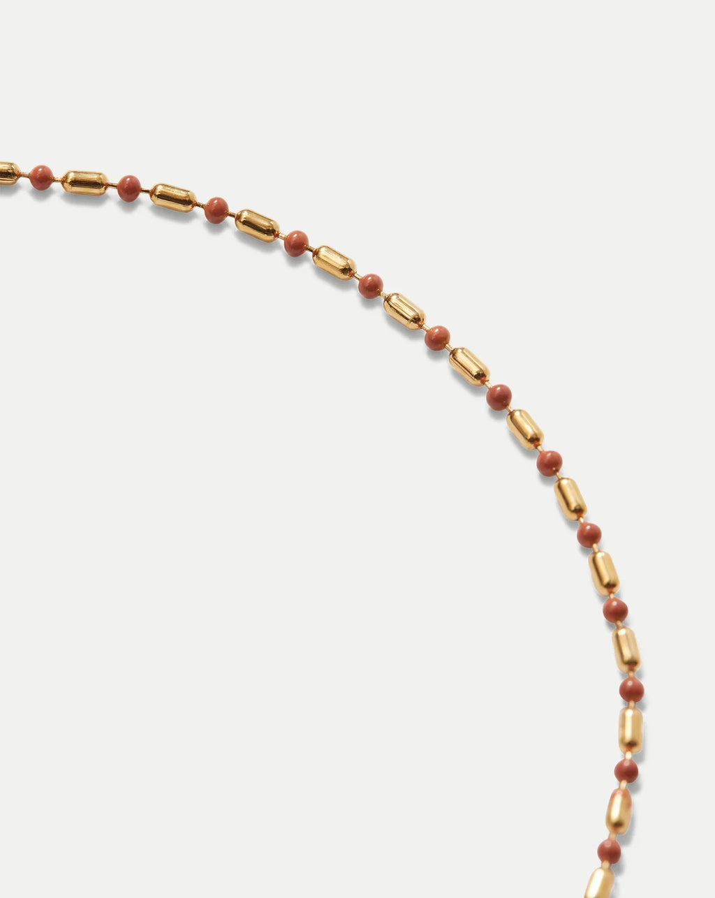 Enamel Bead Chain Anklet
