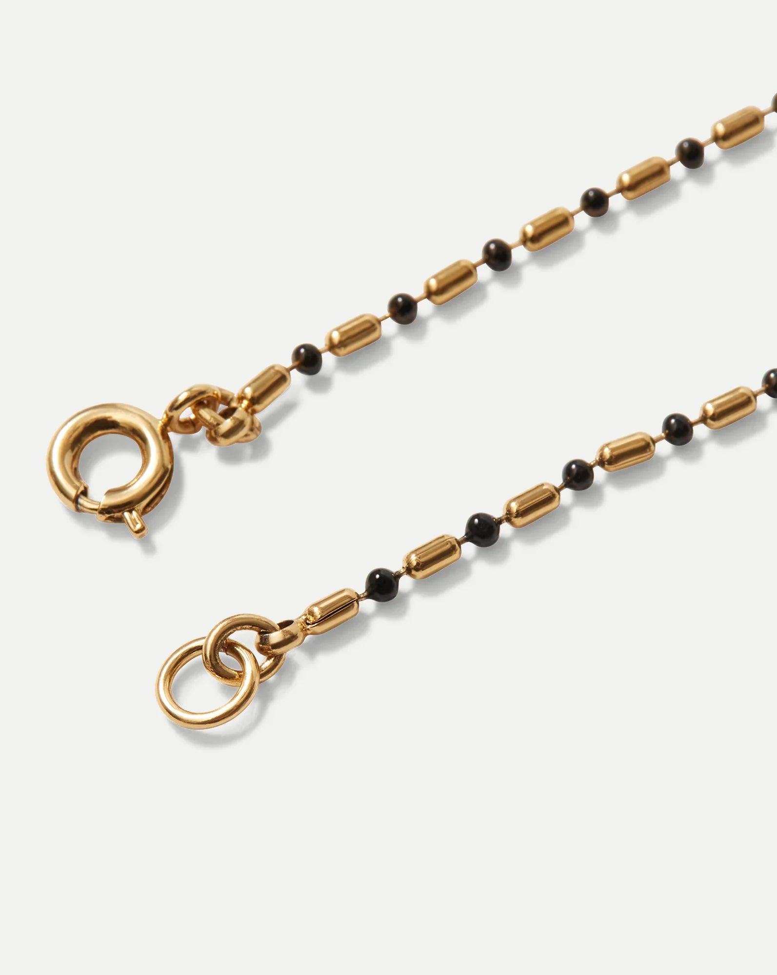 Enamel Bead Chain Anklet