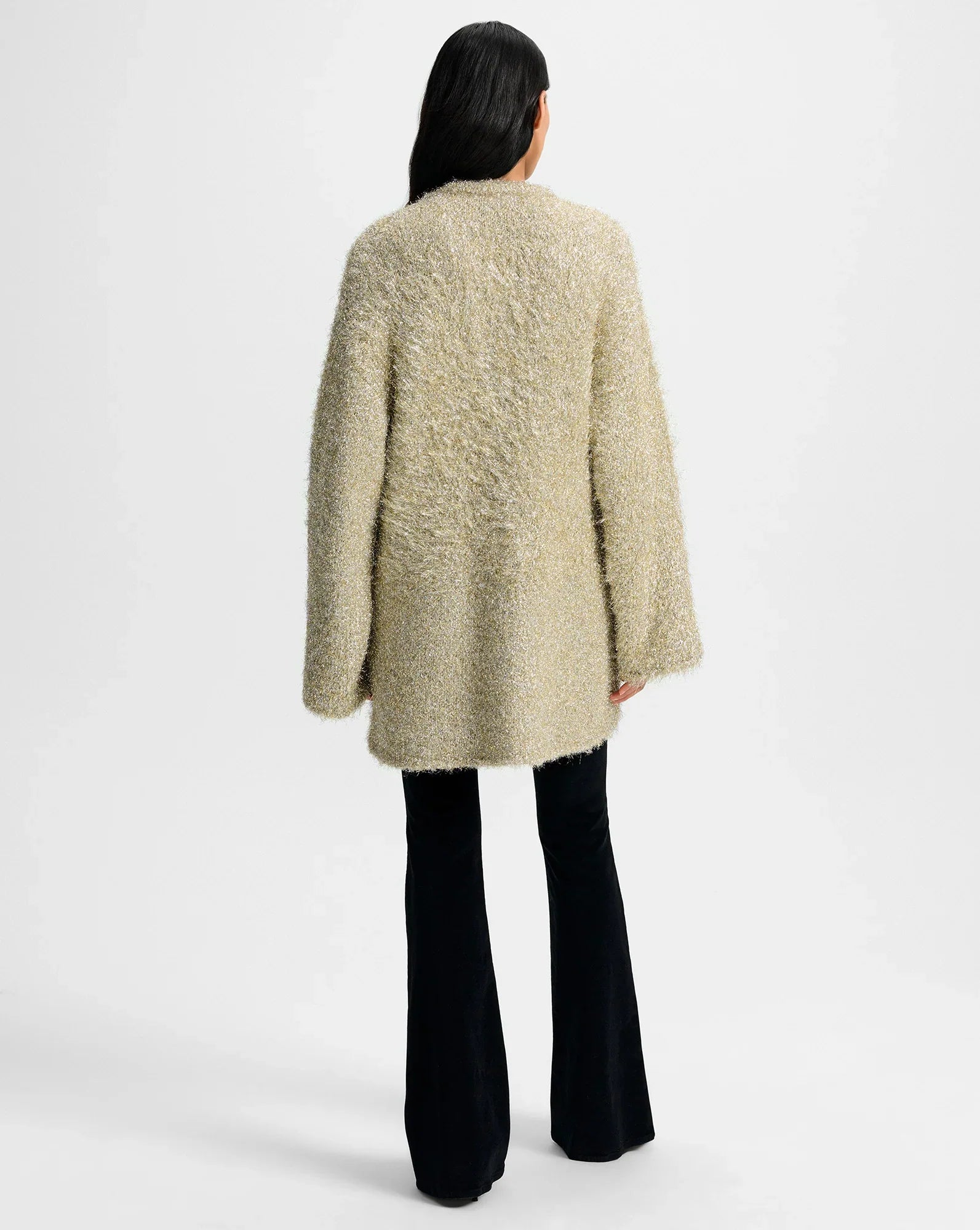 Rozan Metallic Knit Jacket