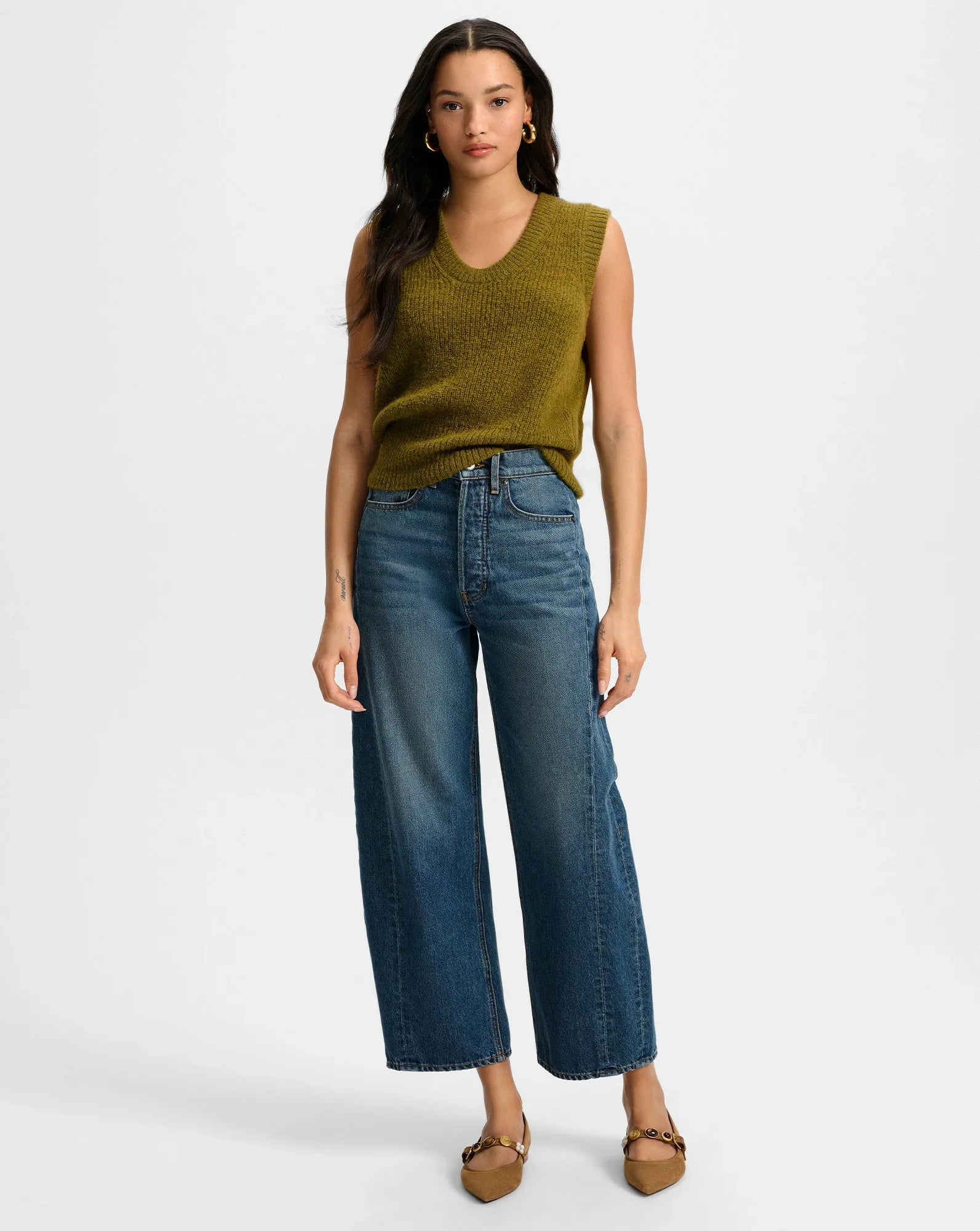 Jovana Mohair Sweater Vest