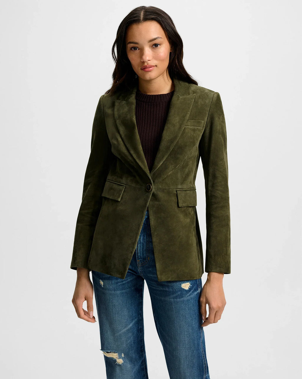 Duane Suede Dickey Jacket