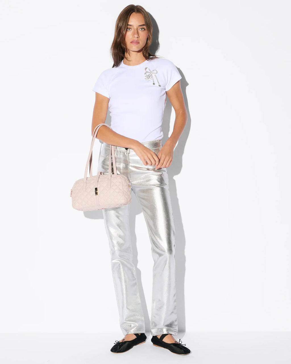 City Pink Small Astor Satchel