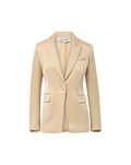 Long and Lean Satin Dickey Jacket