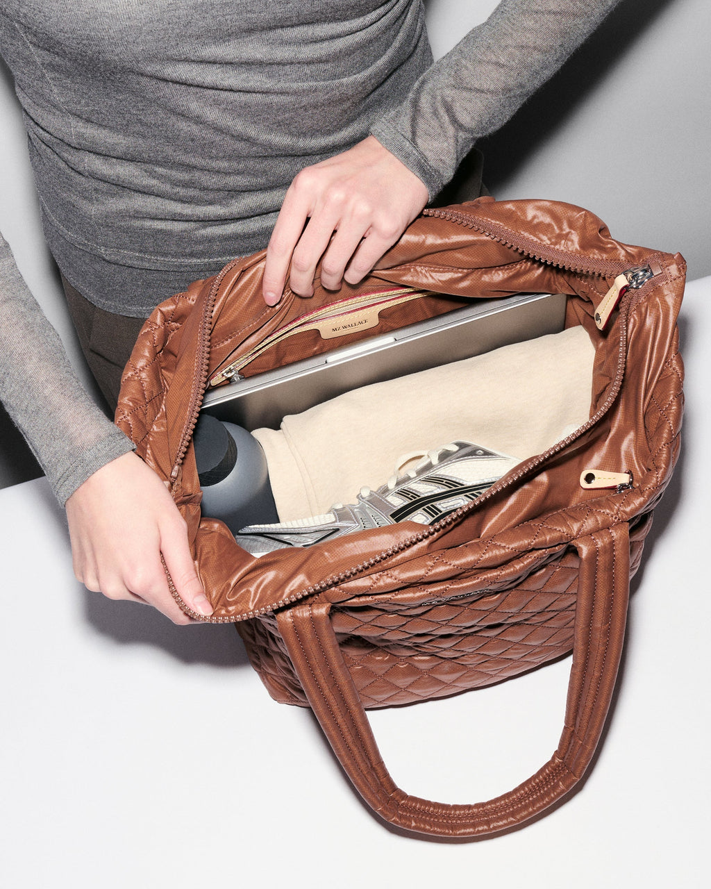 Terracotta Medium Metro Tote Deluxe II