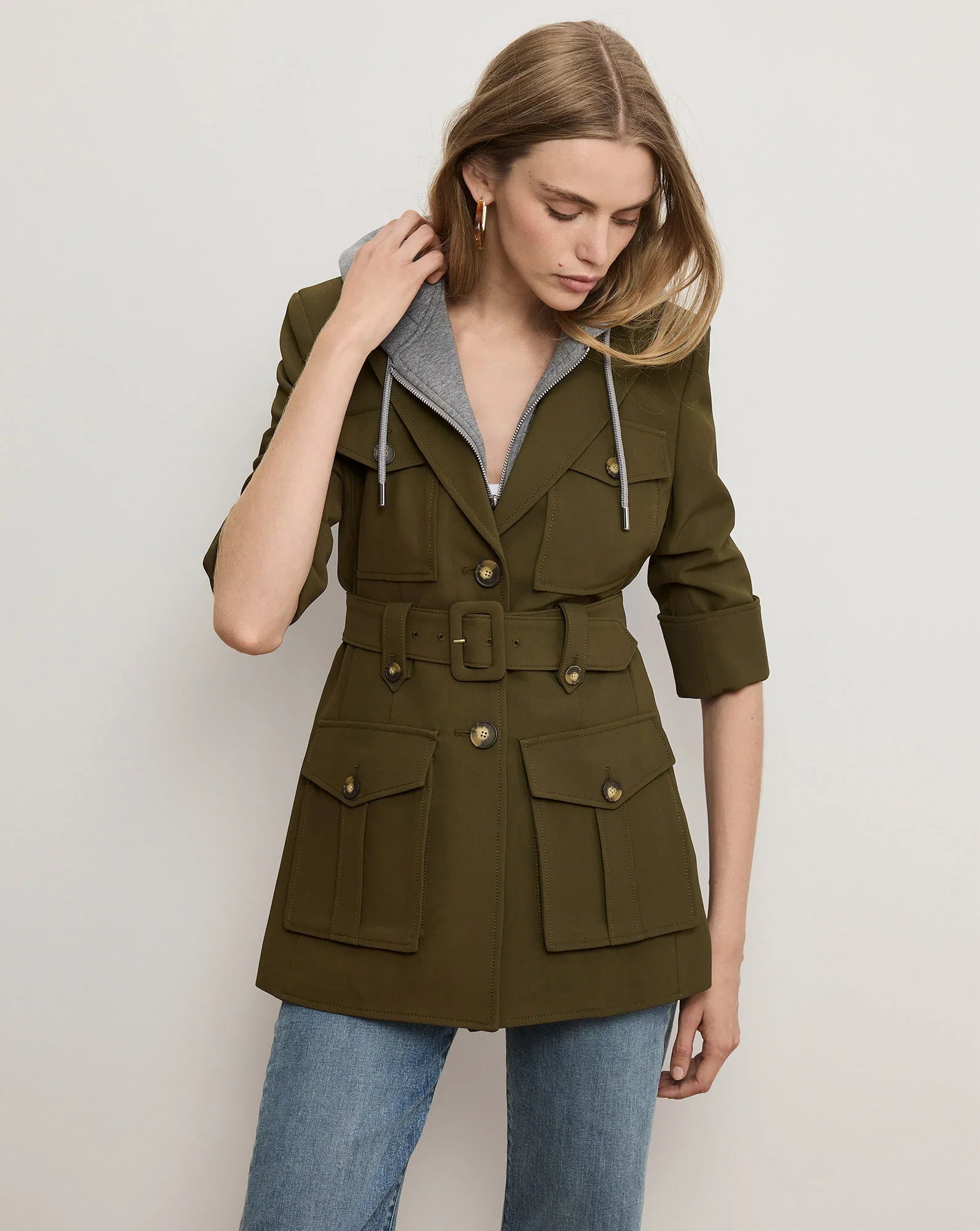 Jones Belted Dickey Jacket