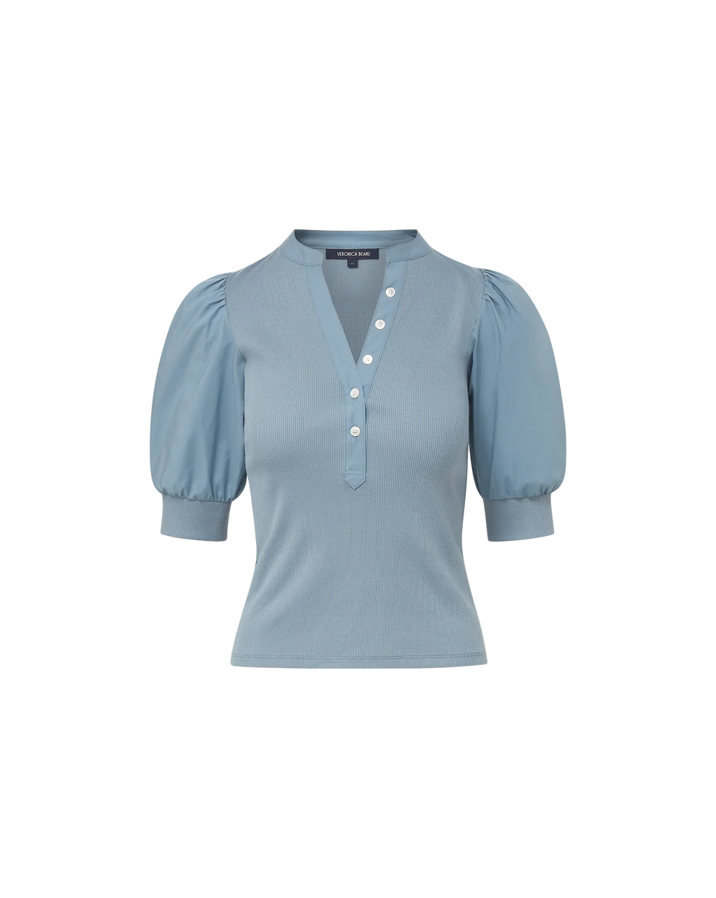 Coralee Puff-Sleeve Top