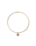 Gold Snake Chain Pendant Necklace