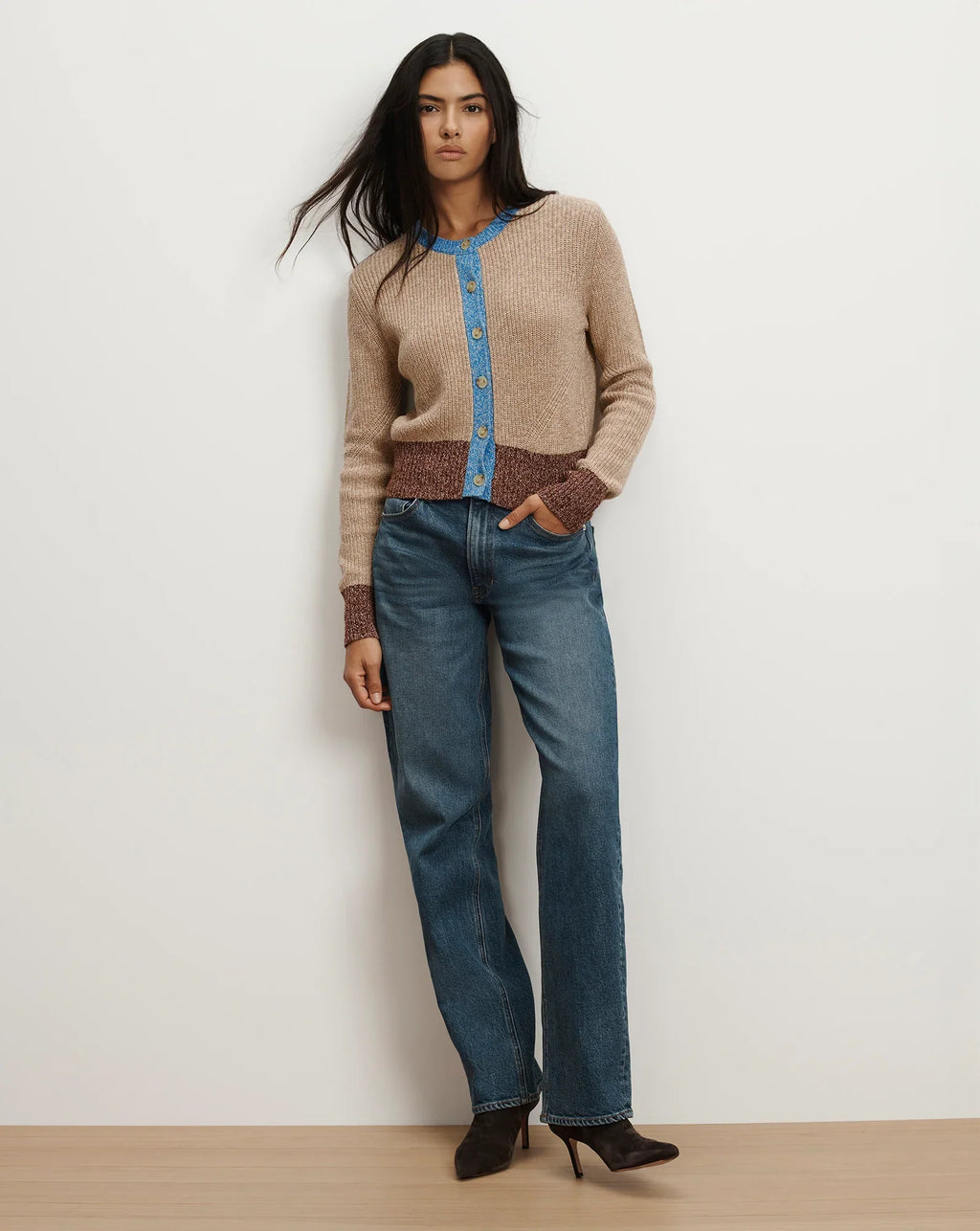 Ibra Merino Wool-Blend Cardigan