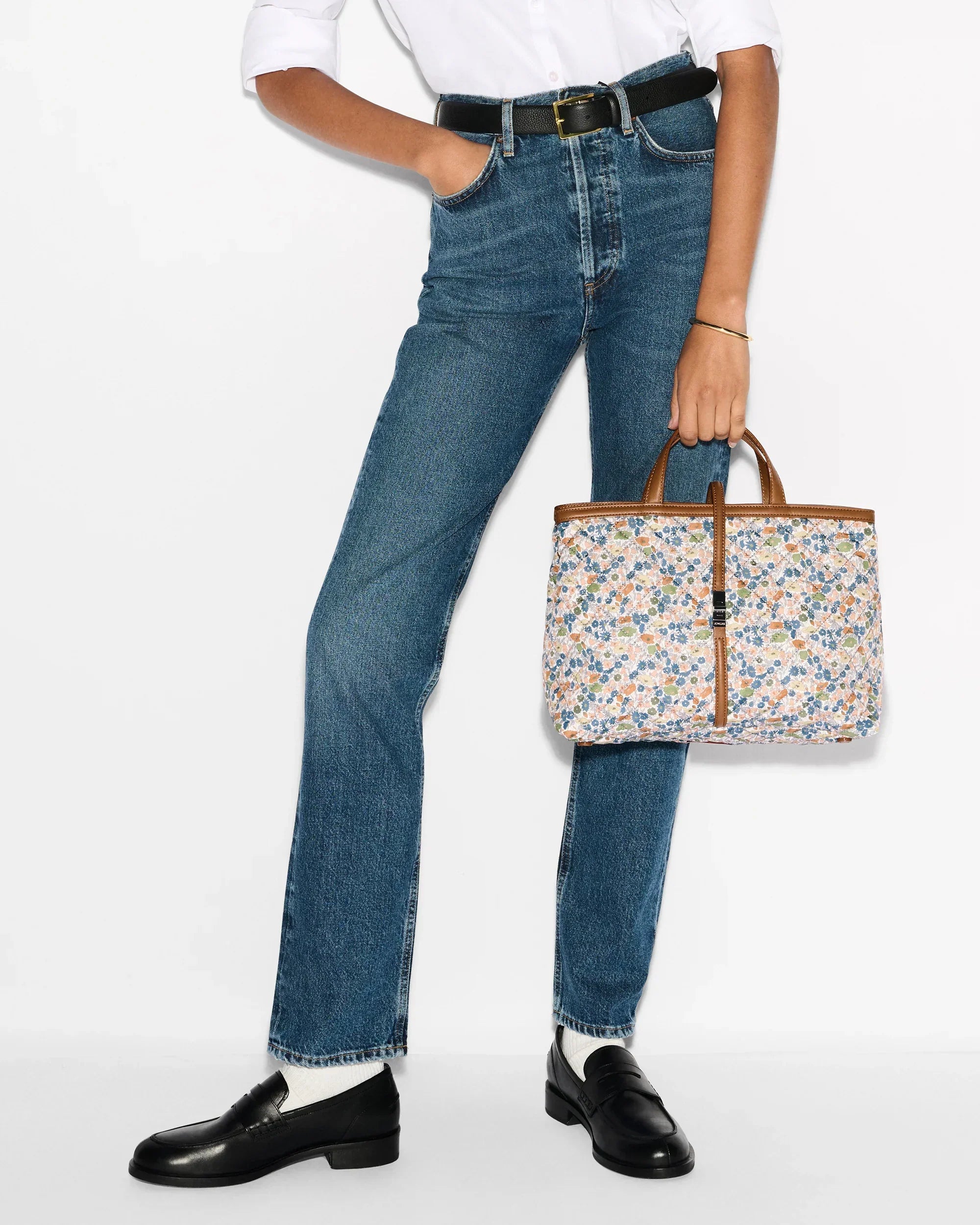Poppy Forest Medium Astor Top Handle