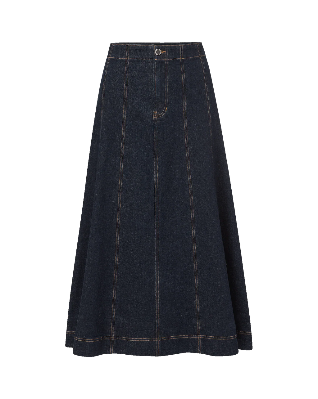 Alix Denim Midi Skirt