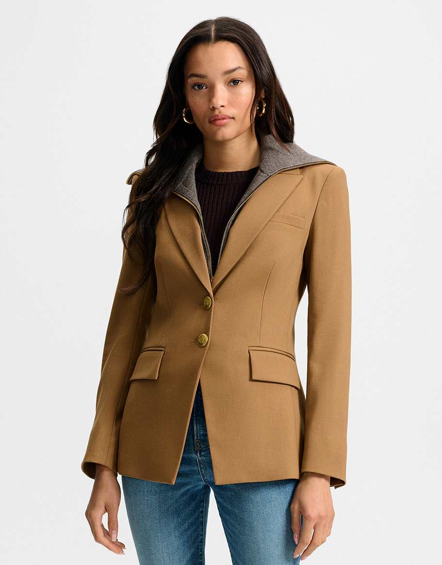 Izara Wool Dickey Jacket