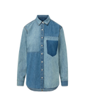 Dalma Denim Button-Down Shirt