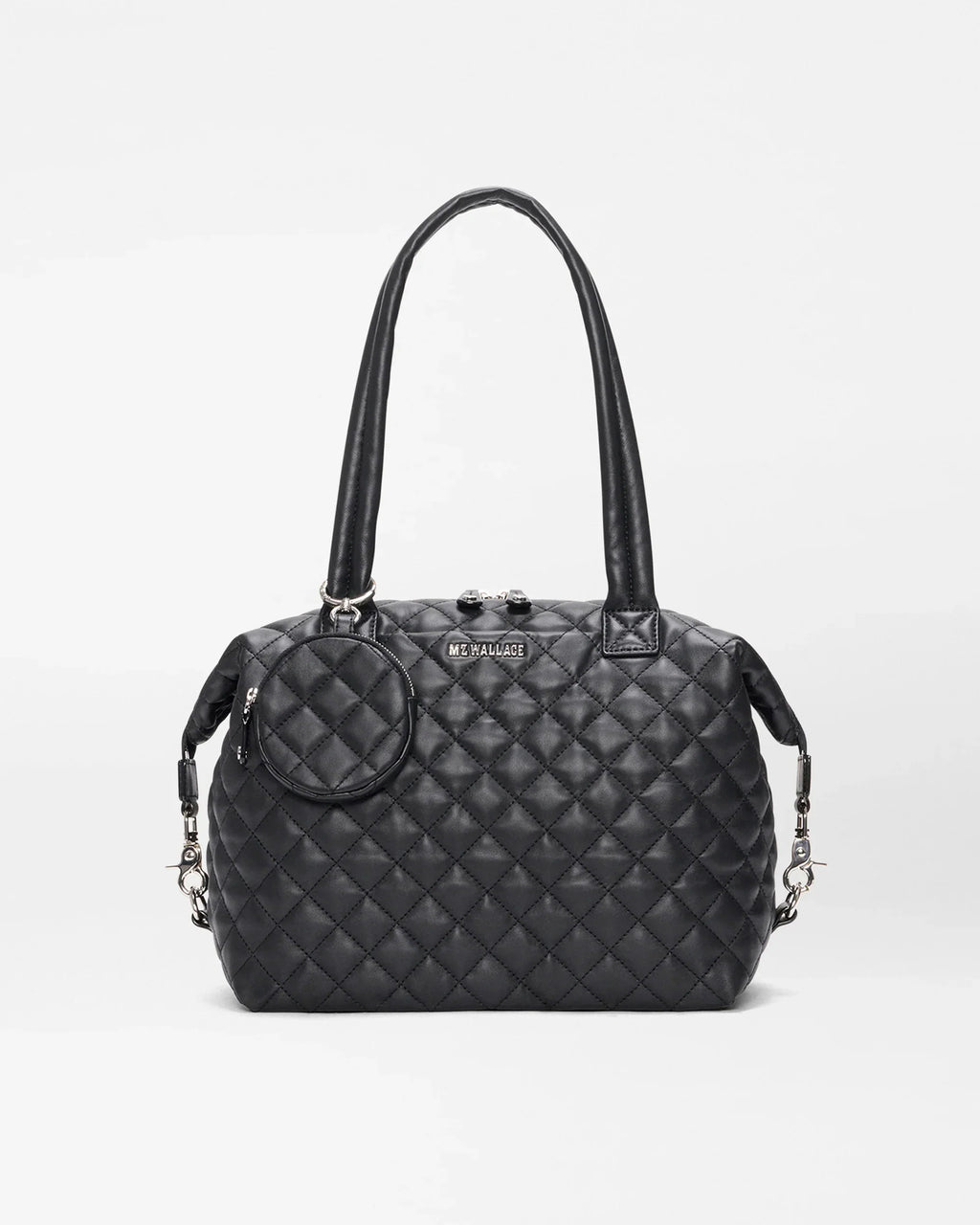 Black Quilted Leather Medium Sutton Deluxe