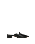Cecile Leather Cap-Toe Mule