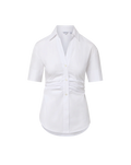Devra Short-Sleeve Button-Down Shirt