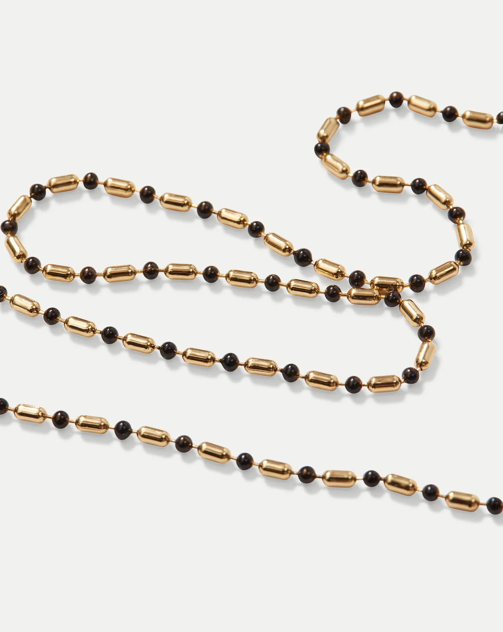 Enamel Bead Chain Necklace