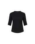 Waldorf Ruched-Sleeve T-Shirt