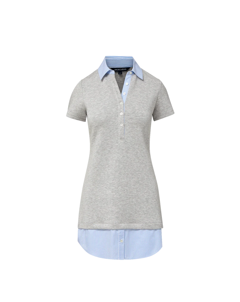 Kenwood Mixed-Media Mini Dress