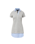 Kenwood Mixed-Media Mini Dress