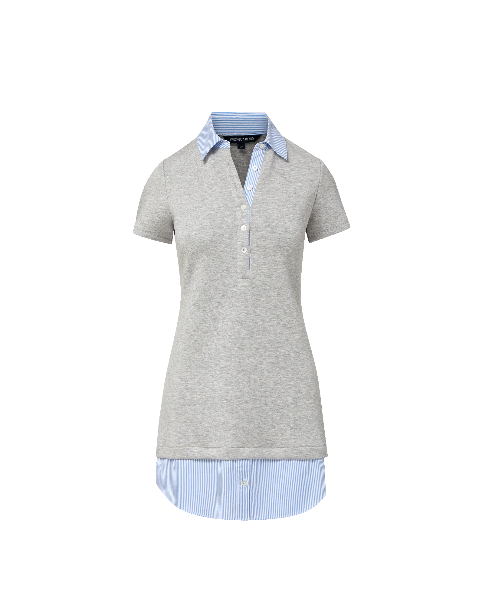 Kenwood Mixed-Media Mini Dress