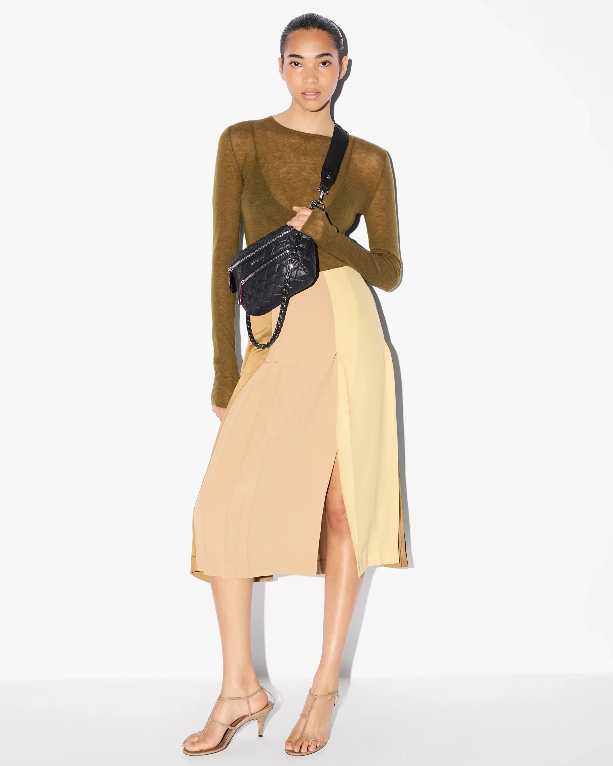 Black Small Crosby Crossbody Sling