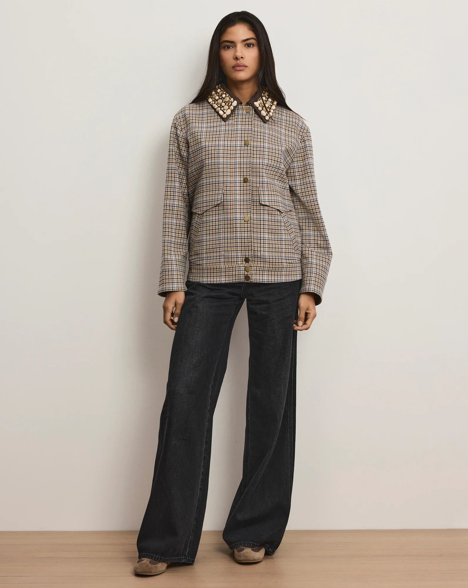 Kasper Plaid Jacket