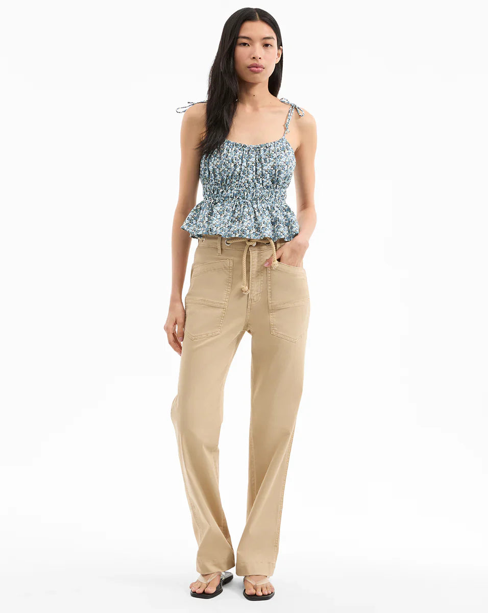 Erving Floral Peplum Top