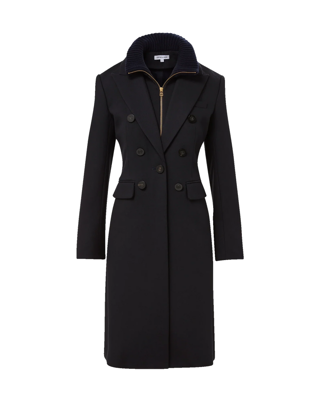 Stryder Double-Breasted Dickey Coat