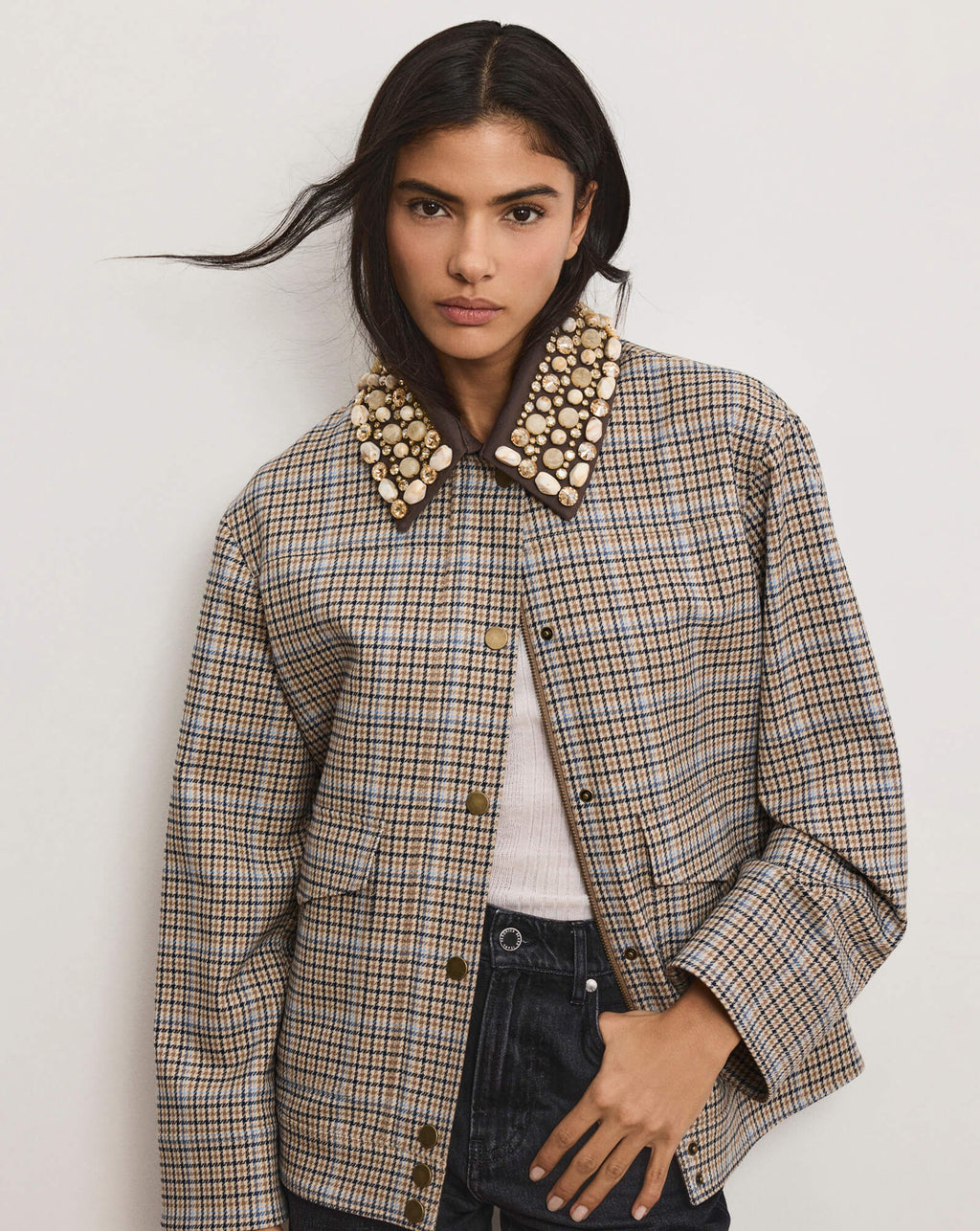 Kasper Plaid Jacket