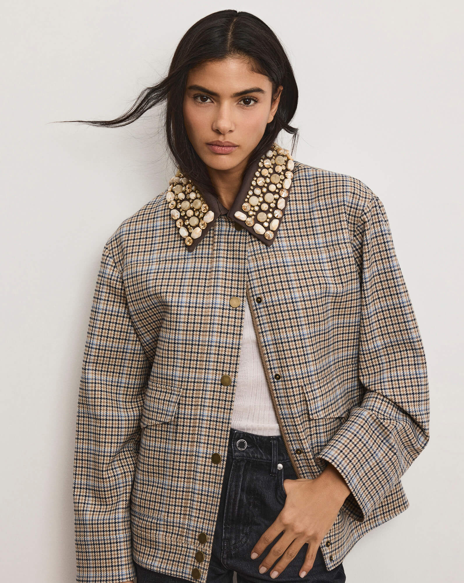 Kasper Plaid Jacket