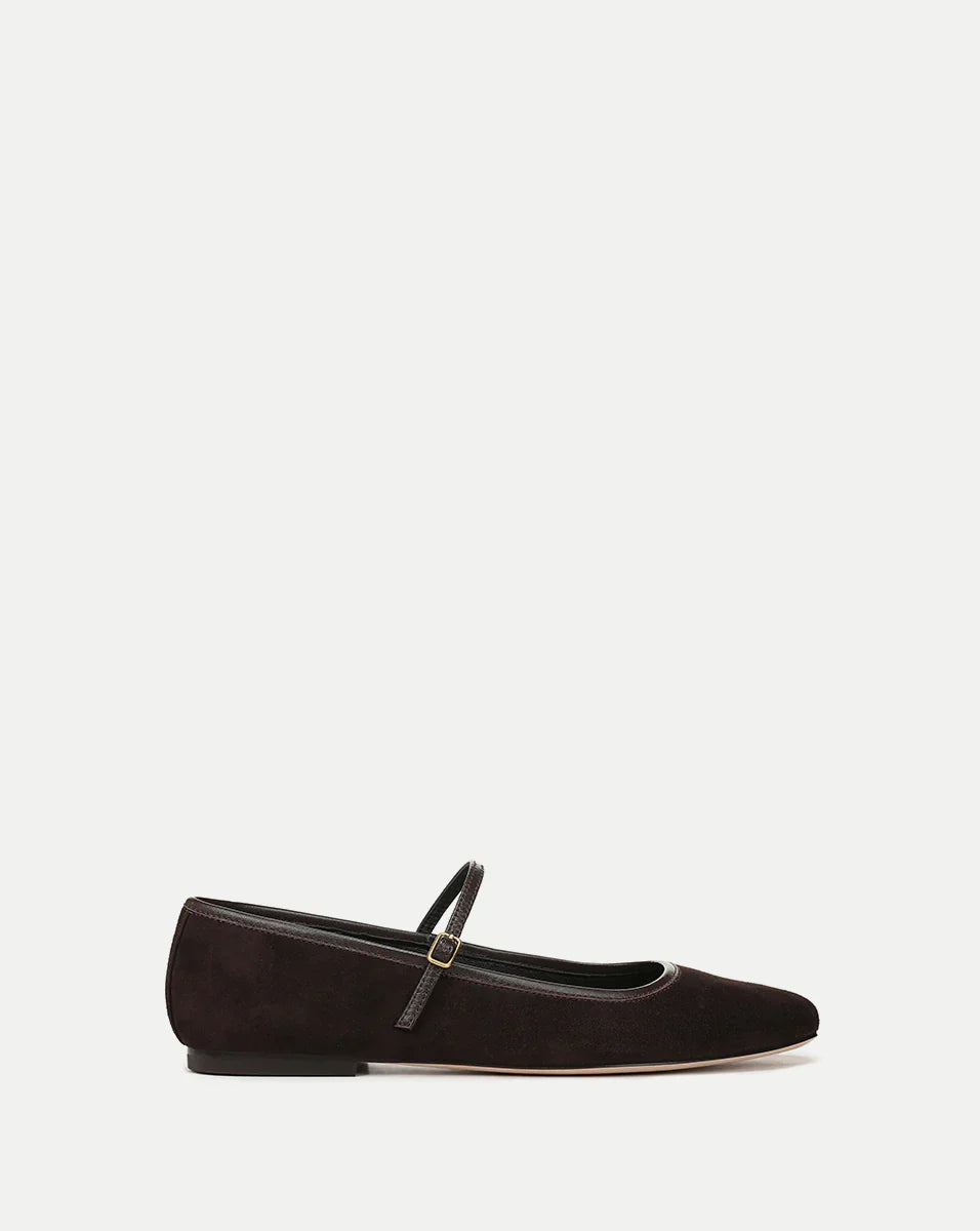 Ellie Suede Flat