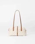 Sandshell with Brown Small Astor Satchel