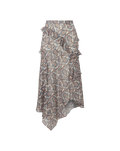 Eleonora Silk Midi Skirt
